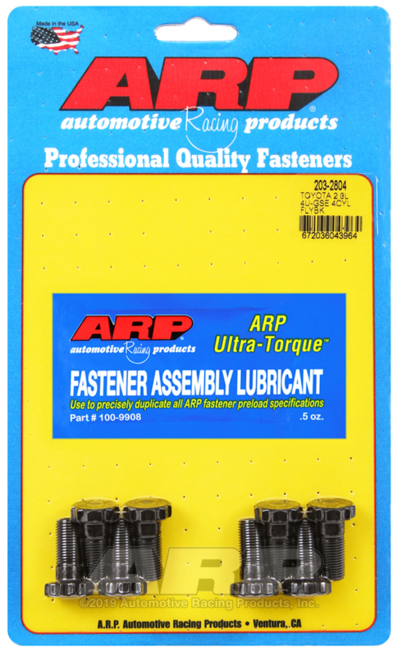 ARP Toyota 2.0L 4U-GSE 4Cyl Flywheel Bolt Kit - Burkken Auto Parts