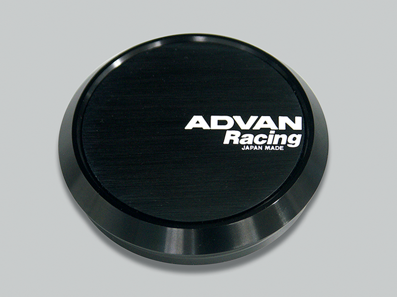 Advan Flat 73mm Center Cap - Black - Burkken Auto Parts