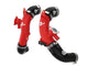 aFe 23-24 Toyota Sequoia V6-3.4L Hybrid BladeRunner 2.5in Aluminum Hot Charge Pipe - Red - Burkken Auto Parts