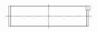 ACL Porsche 911/930 3299cc/3600cc/3746cc 6cyl 17.8mm Wide STD Size High Performance Rod Bearing Set - Burkken Auto Parts