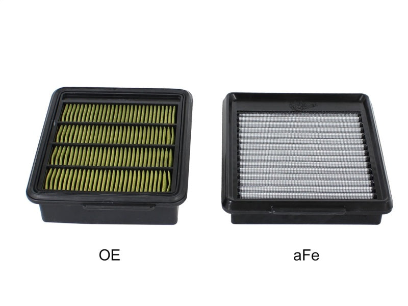 aFe MagnumFLOW Air Filters OEM Replacement Pro DRY S 09-15 Nissan GT-R V6 3.8L (tt) - Burkken Auto Parts