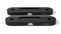 BLOX Honda S2000 Racing Front 12mm Thin Spacer Bump Steer Kit - Black (Lowered 1in and more) - Burkken Auto Parts