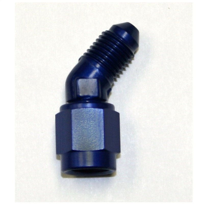 Nitrous Express 3AN Male x 45 -3 Female Swivel - Blue - Burkken Auto Parts