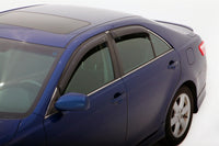 AVS 07-11 Toyota Camry Ventvisor Outside Mount Window Deflectors 4pc - Smoke - Burkken Auto Parts