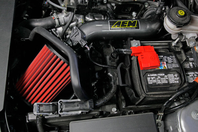 AEM 2016 Honda Civic 2.0L L4 Gunmetal Cold Air Intake (Will Not Fit Type R Models) - Burkken Auto Parts