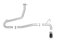 aFe Takeda 2.5in 304 SS Axle-Back Exhaust w/o Muffler w/BlackTips 18-22 Hyundai Kona L4-1.6L (t) AWD - Burkken Auto Parts