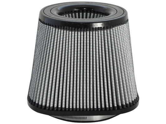 aFe MagnumFLOW Pro DRY S Universal Air Filter 7.13in F x (8.75 x 8.75)in B x 7in T(Inv) x 6.75in H - Burkken Auto Parts