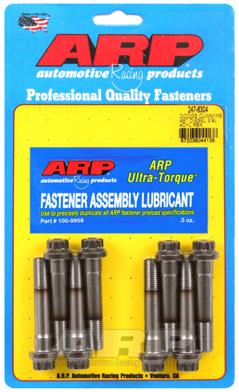 ARP Dodge Cummins 3.9L 8V ARP2000 Rod Bolt Kit - Burkken Auto Parts