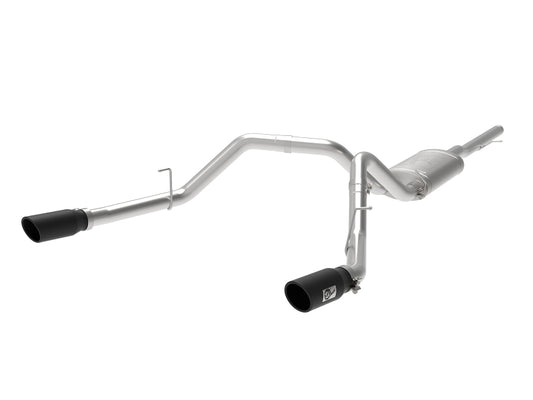 aFe Apollo GT Series 3in 409SS GM Silverado/Sierra 1500 09-19 V6-4.3/V8-4.8/5.3L - Black - Burkken Auto Parts