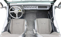BedRug 76-95 Jeep CJ-7/YJ Front Kit 8pc Floor Kit (Incl Heat Shields) - Burkken Auto Parts