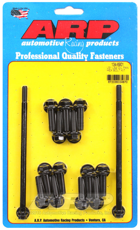 ARP LS1/LS2 Hex Oil Pan Bolt Kit - Burkken Auto Parts