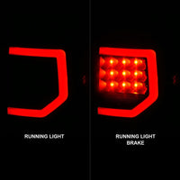 ANZO 07-11 Toyota Tundra Full LED Taillights Black Housing Smoke Lens G2 (w/C light Bars) - Burkken Auto Parts