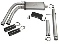 aFe Rebel Series CB 3in Middle Side Exit SS Exht w/ Black Tips 09-16 Chevy Silverado/GMC Sierra 1500 - Burkken Auto Parts