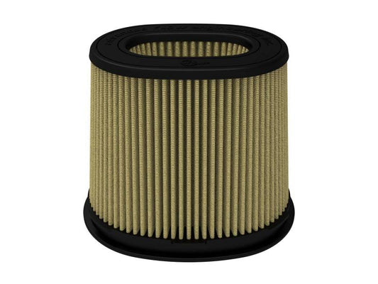 aFe MagnumFLOW Pro GUARD 7 Air Filter (6 x 4)in F x (8-1/2 x 6-1/2)in B x (7-1/4 x 5)in T x 7-1/4in - Burkken Auto Parts