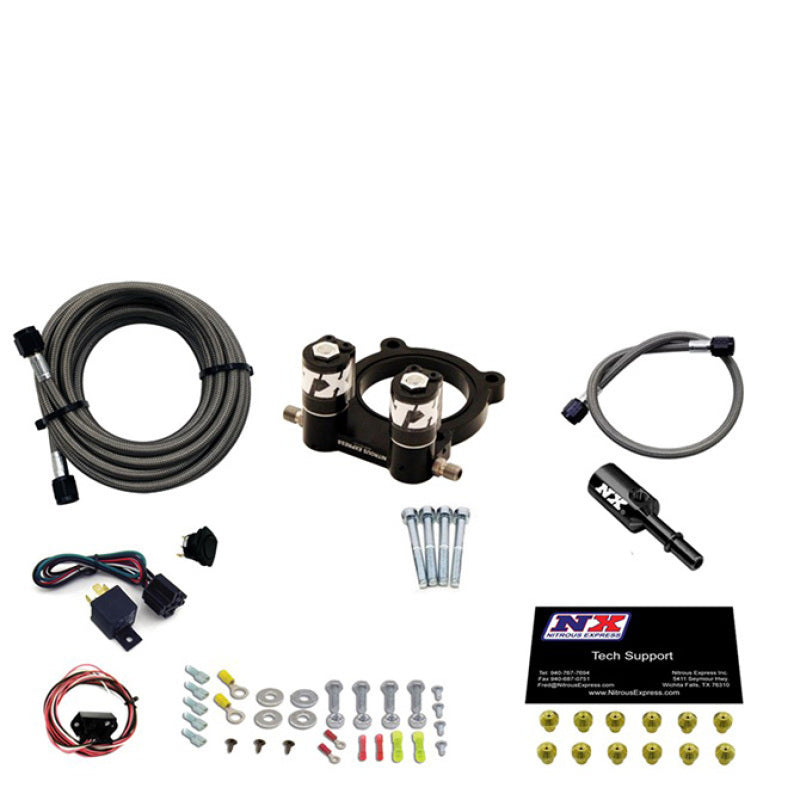 Nitrous Express Ford 2.3L Ecoboost Nitrous Plate Kit w/o Bottle - Burkken Auto Parts