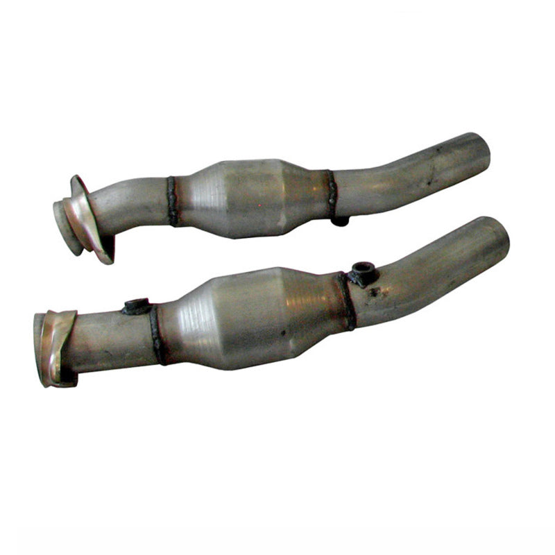 BBK 05-09 Mustang 4.0 V6 True Dual Cat Back Exhaust Conversion Kit With X pipe - Burkken Auto Parts