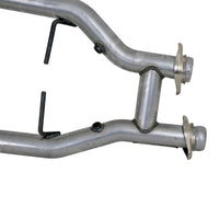 BBK 96-04 Mustang 4.6 GT / Cobra Short Mid H Pipe w Catalytic Converters 2-1/2 For Long Tube Headers - Burkken Auto Parts