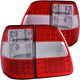 ANZO 1998-2005 Toyota Land Cruiser Fj LED Taillights Red/Clear G2 - Burkken Auto Parts