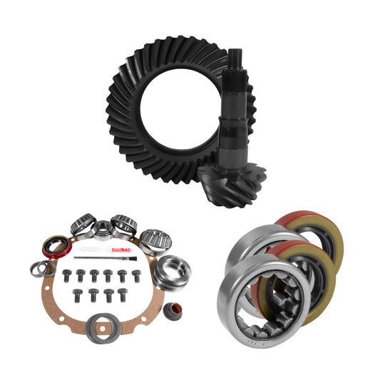 Yukon Gear 8.8in Ford 4.11 Rear Ring & Pinion Install Kit 2.25in OD Axle Bearings and Seals