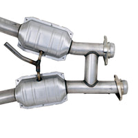 BBK 94-95 Mustang 5.0 High Flow H Pipe With Catalytic Converters - 2-1/2 - Burkken Auto Parts