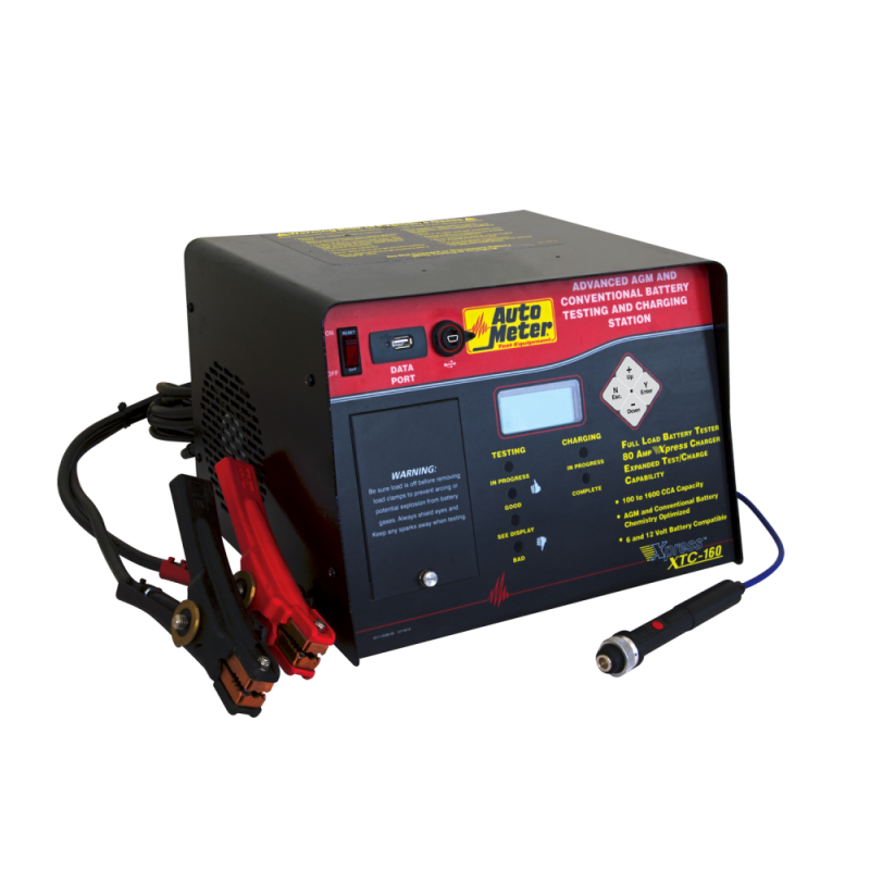 AutoMeter AGM Optimized Fast Charger/Tester - Burkken Auto Parts