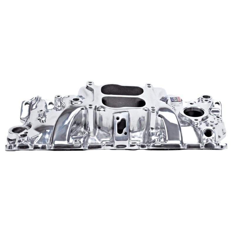 Edelbrock Performer 87-95 Polished Manifold - Burkken Auto Parts