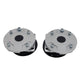 BBK 05-14 Mustang Caster Camber Plate Kit - Silver Anodized Finish - Burkken Auto Parts