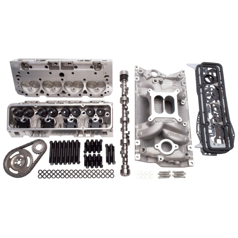 Edelbrock Power Package Top End Kit 383 SBC 460 Hp - Burkken Auto Parts