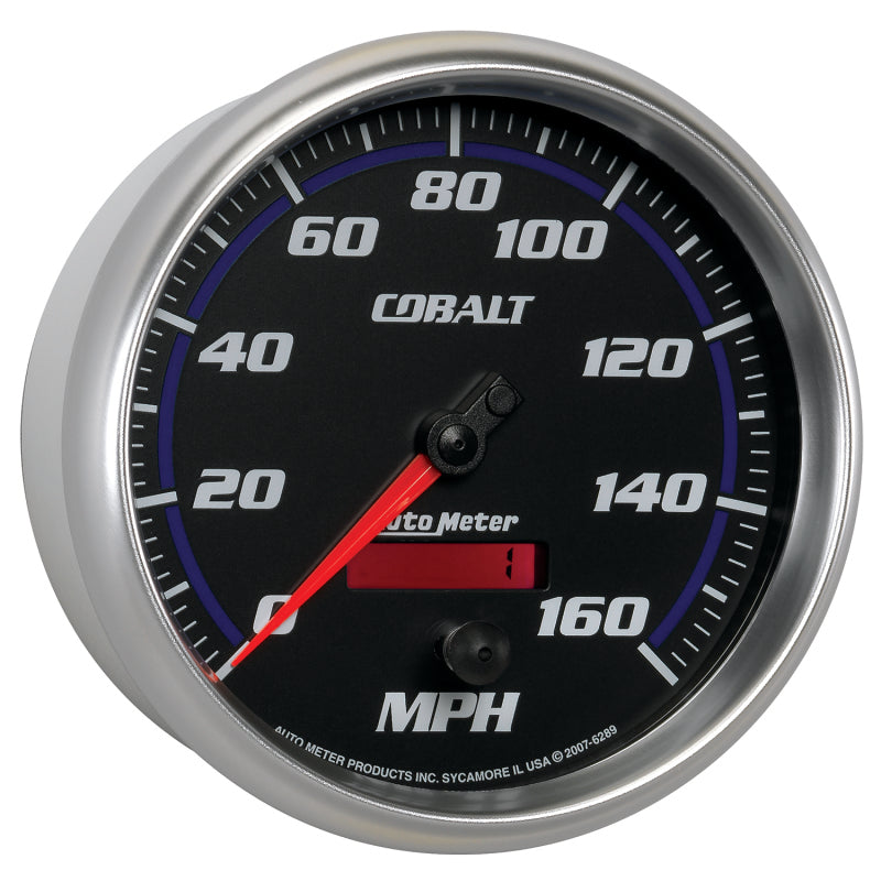 Autometer Cobalt 5in 160mph In-Dash Electronic Programmable Speedometer - Burkken Auto Parts