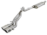aFe Rebel Series 2.5in SS Cat-Back Exhaust w/ Polished Tip 07-18 Jeep Wrangler (JK) V6 3.6/3.8L 4dr - Burkken Auto Parts