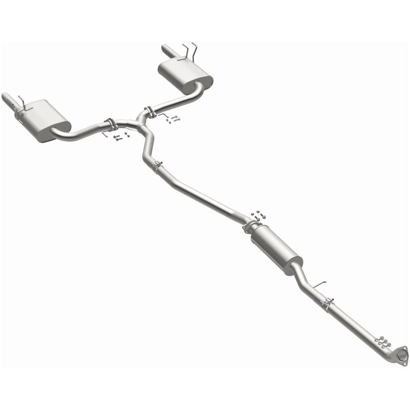 BRExhaust 16-21 Honda Civic 1.5L Direct-Fit Replacement Exhaust System - Burkken Auto Parts