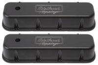 Edelbrock Valve Cover Victor Series Chevrolet 1965 and Later 396-502 V8 Tall Black - Burkken Auto Parts