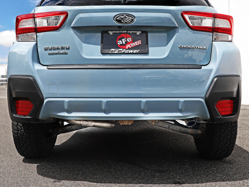 aFe POWER Takeda 2.5in 304 SS Cat-Back Exhaust System Subaru Crosstrek 18-19 H4-2.0L - Burkken Auto Parts