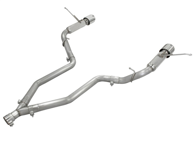 aFe MACHForce XP 14+ Jeep Grand Cherokee V6 3.0L (td) 2.5in DPF-Back 409SS Exhaust w/Resonators - Burkken Auto Parts