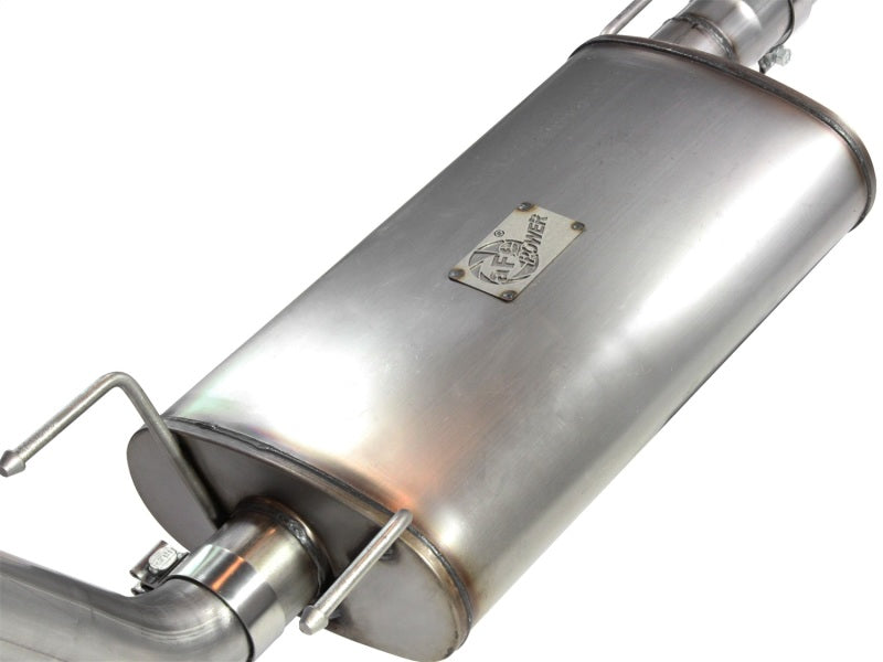 aFe MACHForce XP Exhausts Cat-Back SS-409 EXH CB Toyota Tacoma 05-13 V6-4.0L (Pol Tip) - Burkken Auto Parts