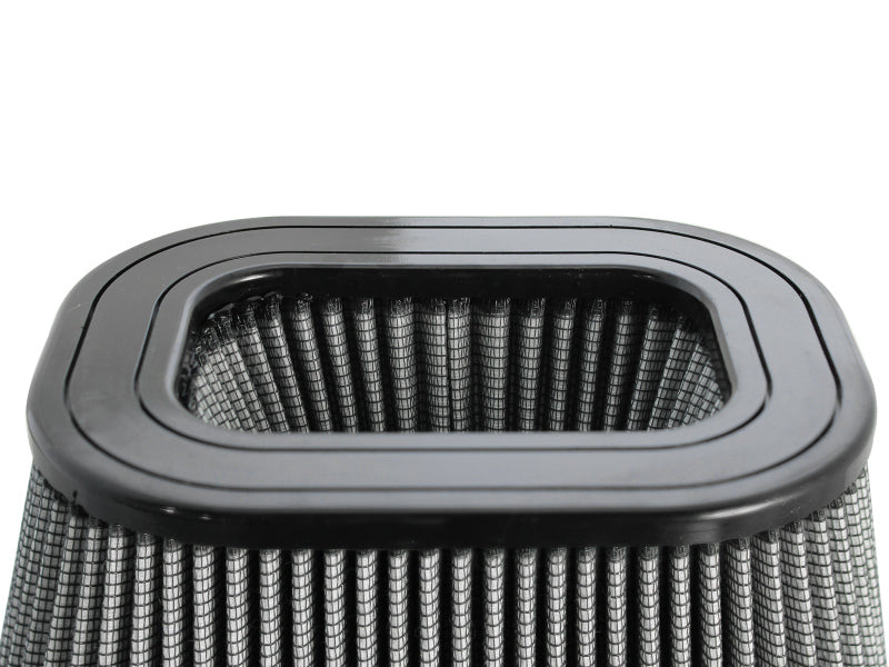 aFe MagnumFLOW Pro DRY S Universal Air Filter 7.13in F x (8.70x 10.60)in B x (6.50x8.60)in T x 5in H - Burkken Auto Parts