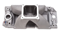 Edelbrock Manifold BBC Short Deck Super Victor 565 Conventional Rect Port Heads - Burkken Auto Parts