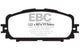 EBC 12+ Toyota Yaris 1.5 Greenstuff Front Brake Pads - Burkken Auto Parts