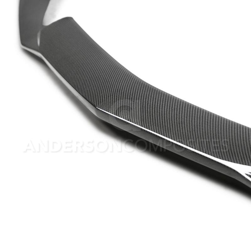 Anderson Composites 17-18 Chevy Camaro ZL1 1LE Carbon Fiber Front Splitter - Burkken Auto Parts