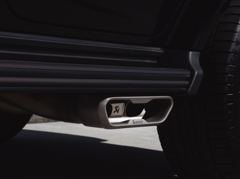 Akrapovic 2025 Mercedes-AMG G63 (W465) Tail Pipe Set (Titanium) - Burkken Auto Parts