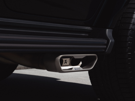 Akrapovic 2025 Mercedes-AMG G63 (W465) Tail Pipe Set (Titanium) - Burkken Auto Parts
