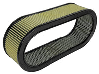 aFe MagnumFLOW Air Filters Round Racing PG7 A/F PG7 Oval Filter (18.13 x 7.25 x 6.0 w/EM) - Burkken Auto Parts