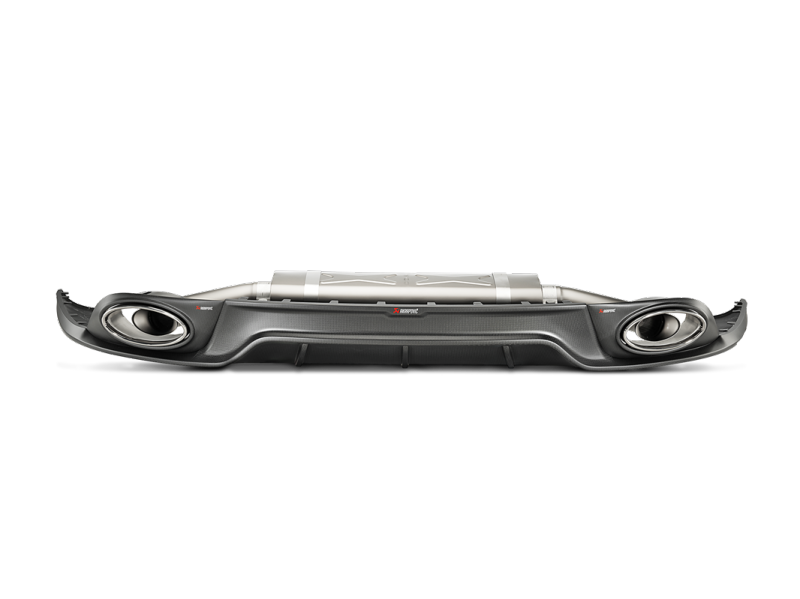 Akrapovic 14-15 Porsche 911 Turbo/Turbo S (991) Slip-On Line (Titanium) w/ Carbon Titanium Tips - Burkken Auto Parts