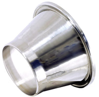 K&N BP 9ind SS 5-1/8in flg V/S 5in h Unstamped - Burkken Auto Parts