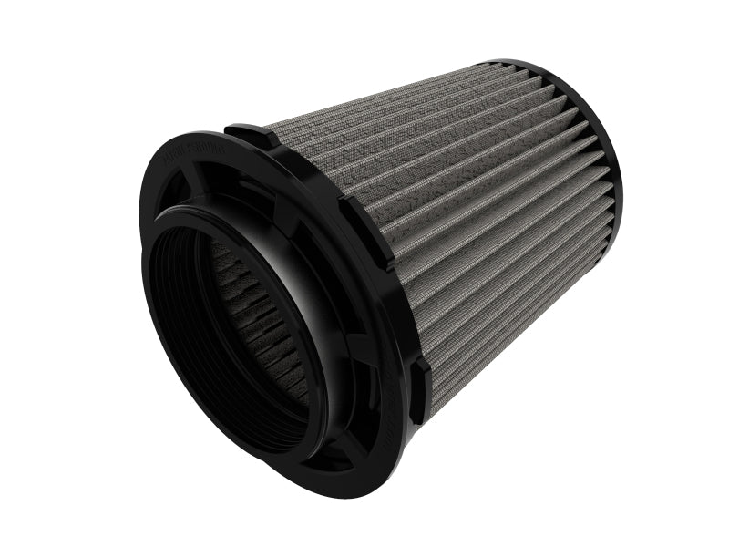 aFe MagnumFLOW Pro Dry S Air Filter 4in F x 6in B MT2 x 4-3/4 T x 7in H (Inverted) - Burkken Auto Parts