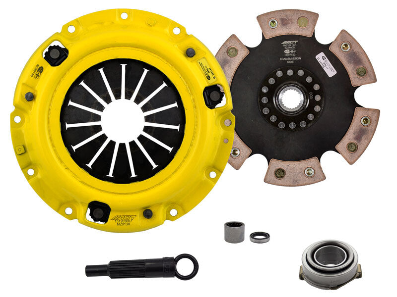 ACT 1987 Mazda RX-7 XT/Race Rigid 6 Pad Clutch Kit - Burkken Auto Parts