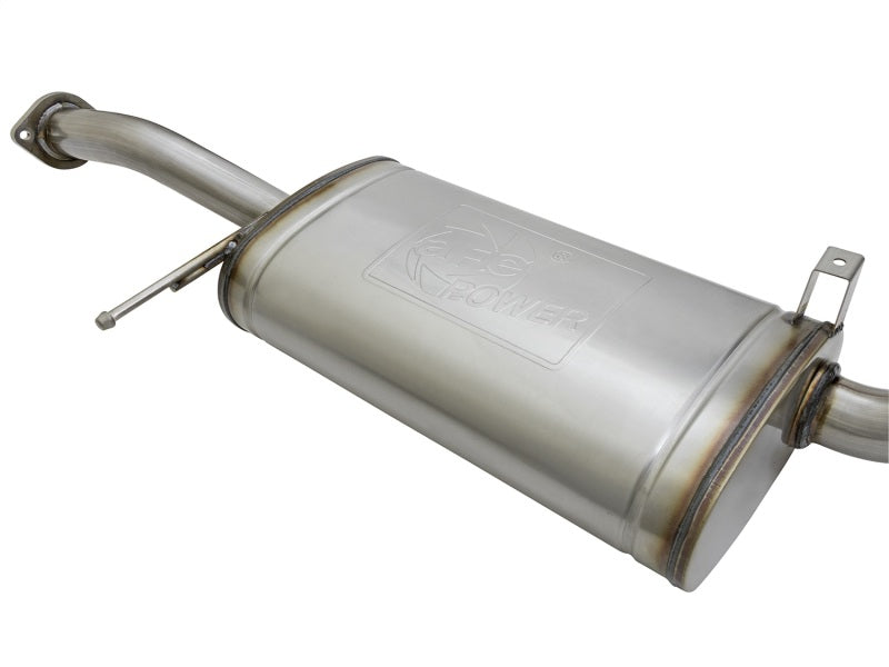 aFe MACHForce XP 3in SS Cat-Back Hi Tuck Exhaust 97-16 Nissan Patrol (Y61) I6-4.8L - Burkken Auto Parts