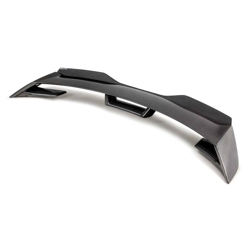 Anderson Composites 2024 Ford Mustang GT Type-GTG Carbon Fiber Rear Spoiler w/Gurney Flap - Burkken Auto Parts