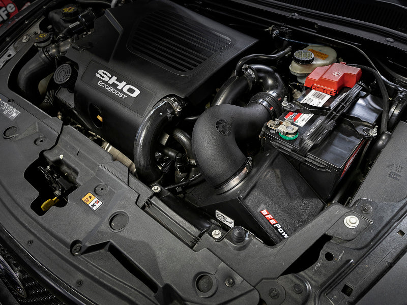 aFe MagnumFORCE Stage-2 Pro 5R Air Intake System 10-18 Ford Taurus SHO Twin Turbo EcoBoost V6 3.5L - Burkken Auto Parts