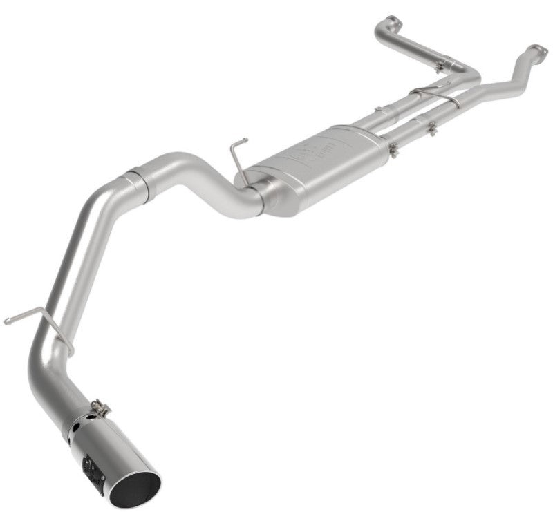 aFe MACHForce XP Exhausts Cat-Back SS-409 Nissan Titan XD 16-19 V8-5.6L - Polished Tip - Burkken Auto Parts
